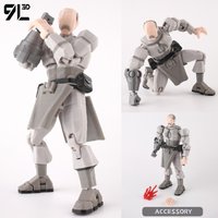Invincible Lucky 13 Conquer Variant Color 9L3D Printed Articulated Action Figure Animation Peripherals Movable Joint Doll Toy