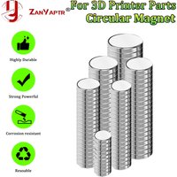 For 3D Printer DIY Parts Circular magnet Strong magnet High compatibility Small mini magnets