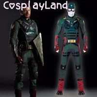 The Boys Soldier Boy Suit Costume American Hero Carnival Halloween Cosplay Green Superhero Ben Battle Outfit Adult Men Suit image 4