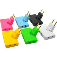 HOT!1pc EU Plug Rotatable Socket Converter One in Three 180 Degree Extension Multi Plug Mini Slim Wireless Outlet Travel Adapter