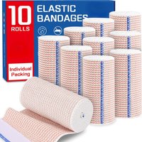 6/10pcs Premium Self-Adhesive Elastic Bandages With Self-Adhesive Fasteners At Both Ends, Sports Elastic Bandages