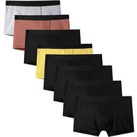 4Pcs Männer Boxer Ventil Herren Höschen Unterwäsche Atmungsaktiv Sexy Männlichen Boxer Solide Unterhose Bequeme Unterwäsche männer Boxer Heißer