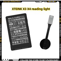 Für XTEINK X3 X4 Ink Screen Reader LED-Leselampe Nachtleselampe für Zusatzbeleuchtung Wiederaufladbare Buchclip-Leuchte