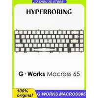 G·Works Macross65 Mechanical Keyboard Postioning Plate PCB Mounted PP PC FR4 Aluminum Carbon Fiber Positioning Board Custom Gift