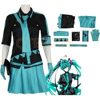 Miku Koi Wa Sensou Cosplay Costume Black Version Workwear Love is War Project Sekai Colorful Stage Halloween Outfits