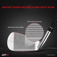 PGM Golf Clubs Irons (5, 6, 7, 8, 9, PW, S) Graphite Shafts for Right-Handed Golfers – S/R Flex
