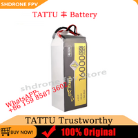 Hot Sale TATTU HV Lipo Battery 16000/22000mAh 6S 22.8V 25C XT90 for Agricultural Drone Aircraft Experimental Dynamics