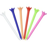 Golf Five-Claw Ball TEE 70mm Five-Claw Nail, Zero Resistance Nail, Ball Holder, Golf Plastic Nail Holder Golf Training Accessori