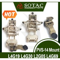 New Wea-pon L4G69 NVG Helmet Mount L4G19 L4G30 L2G05 with J arm for PVS14 PVS15 PVS18 PVS31 GPNVG18 PSQ36 Night Vision Mount