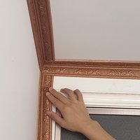 Carving Flowers Foam Molding Trim Self-Adhesive Wall Stickers Decora Ceiling Corner Lines Stickers Background Wall Frames Waistl
