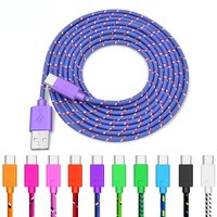 USB Type C Fast Charge Data Cable Multi Color Phone USB C Quick Charging Data Cord 0.5m/1m/2m/3m Phone Accessories for iPhone 17