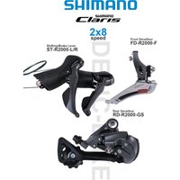 AliExpress Shimano SHIMANO CLARIS R2000 2x8 Speed Groupset ST-R2000 and RD-R2000 FD-R2000 Rear/Front DerailleurOriginal Parts