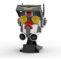 553pcs MOC Tech Helmet Collection Star Battle Model Building Blocks Christmas Gift Architecture Toys Idea Education Brick Kids