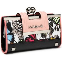 Women Wallet Leather Large Capacity Handbag Long Purse 10-card slots and clips Zero SY5025