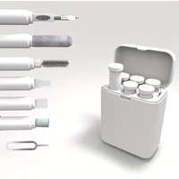 Portable Design Multi-Device Cleaning Kit for AirPods, Phones, Cameras & Computers - Includes Cable and Connector Cleaner Tools