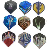 10pcs PVC Reflective Laser Dart Wing Set Darts Flights Nice Dart Flights Set Entertainment And Leisure Products