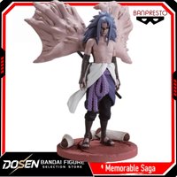 Original Bandai Banpresto Memorable Saga Special Naruto Shippuden Uchiha Sasuke 17cm PVC Anime Figure Collectible Model Gift