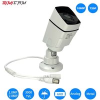 HD 720p/1080p AHD Analog Security Camera Night Vision DVR CCD For Outdoor Indoor Waterproof Home Office CCTV Surveillance Camera