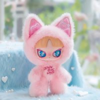 Inn Your Chat Series Mystery Blind Box Fluffy Kawaii Plush Doll Backpack Pendant Collectible Trendy Toy Surprise Gift