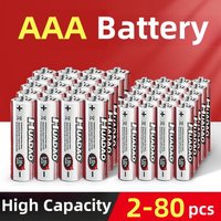 2-80pcs AAA Batteries 1.5V R03 Disposable Zinc Battery AAA for Led Light Mouse Calculator Electric Toys Remote control