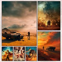 C-Classic Retro Movie Mad Max 4 Fury Roads Poster Art poster movie mural family childrens room wall decoration print Gift