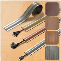 1pc High Quality Soft Cord Cover PVC Flexible Floor Cable Cover Durable Cable Management PVC Cord Cover Floor