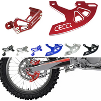 Motorcycle CR LOGO CNC Rear Brake Caliper Guard Cover Protector For Honda CR125 CR125R CR250 CR250R 125 125R 250 250R 2002-2008