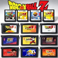 DS+Game Cartridge Dragon Ball Z Series Legacy of Goku Buu's Fury Origins for GBA NDS Retro Action Fighting Game Collection Gift