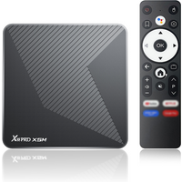 X88 PRO X5M Amlogic Chipset Smart TV Box Android 14 Remote Control Voice Assistant Media Streaming Player Set Top Box