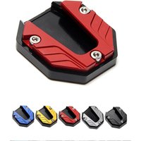 AliExpress GISAEV Scooter Motorbike Accessories Extension Foot Pad Support Plate Aluminum Alloy Motorcycle Bike Kickstand Extender Foot Side Stand