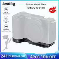 SmallRig ZV-E10 II Base Plate for Sony Alpha ZV-E10 II, Bottom Mount Plate with Quick-Release Plate for Arca -4950