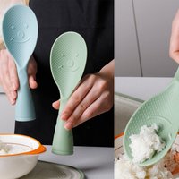 Suitable for every cooking, household kitchen upright plastic rice spoon