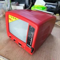 Playable nostalgic mini 5-7-9 -10 inch black and white TV game collection