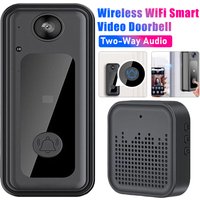 M3 Wireless WiFi Smart Video Doorbell Two-Way Audio Mini Security Camera Door Bell LED HD Night Vision Visual Intercom Doorbells