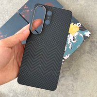 Carbon Fiber For Samsung Galaxy S26 Ultra Kevlar Case Magnetic Aramid Fiber Anti Fingerprint Shockproof Phone Cover For Magsafe
