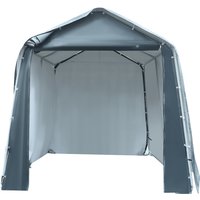 5.7㎡ Outdoor Portable Storage Shed, Open-Air Portable Garage Tent, 2000mmh2o Outside Waterproof Equipment Canopy for Storing Bicycles