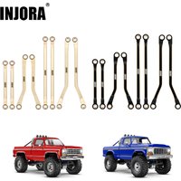 INJORA Brass High Clearance Links Set for 1/18 RC Crawler TRX4M High Trail K10 F150 Upgrade (4M-97)