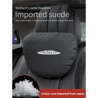 Car Interior Headrest Waist Rest For MINI John Cooperworks Auto Headrest Neck Support Seat Lumbar Cushion Soft Neck Pillow