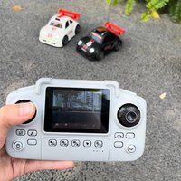 New RC C6 Drift Car with Dual Mode Lights Sound Camera Screen Control Car Smart Induction Following Toys 14+