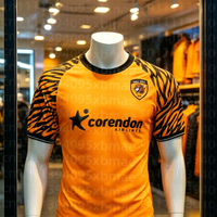 2026 summer Hull City Orange Tiger Stripe Jersey Corendon Airlines Championship Football Shirt quick-dry Parent child clothing