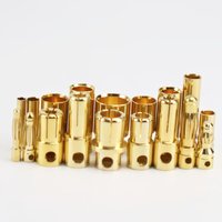 Aircraft model pure copper banana head 2.0 3.0 3.5 4.0 5.0 5.5 6.0 6.5 8.0mm banana plug motor electrical adjustment
