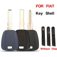 Jingyuqin 10 pièces Applicable à 3 spécifications de puces coque de clé transpondeur pour lame Fiat SIP22/GT15R peut installer la puce