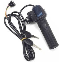 AliExpress NONE Twist Grip Throttle with Power Monitor for Ridstar Electric Bikes Q20/H20 Series 48