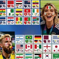 5PCS Temporary Tattoo Sticker Multi-Use Country Flags for All Football Tournaments Face & Body Waterproof Decals for Soccer Fans