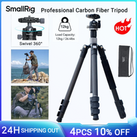 SmallRig Kohlefaser-Stativ mit Mittelsäule AP-20 für Sony DSLR-Belastung 12 kg mit 360 ° Panorama-Kugelkopf mit Schnellverschluss 4059
