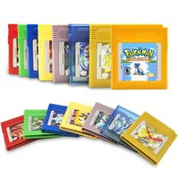 2026 All Brand New GameBoy Cartridge GBC 16 Bit Video Game Cartridge Console Card Pokemon Gold Silver Orange English version