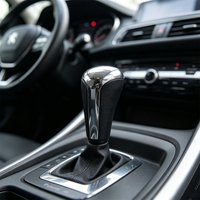 Automatic Gear Shift Knob for Peugeot 206 207 307 407 3008 5008 - Leather Pen Stitch Shifter Lever, Car Replacement Interior