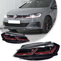 TYPY Auto-Styling für VW Golf 7 LED-Scheinwerfer 2013-2017 Golf-Design Scheinwerfer DRL Frontleuchte Dynamisches Signal Auto-Zubehör 12V
