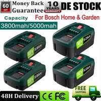 3800mAh/5000mAh Ersatzakku für Bosch Professional 18V Werkzeug PBA, für Bosch Home and Garden PBA PSB PSR Werkzeugakku