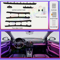 Dashboard Decorative For Audi A3 8V 2013-2019 Years Ambient Light Air Vent LED Atmosphere Lamp illuminated Strips LED
